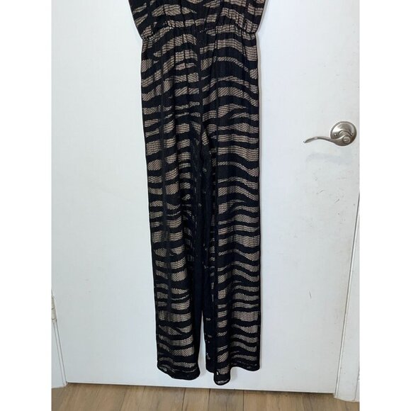 Alexis Jumpsuit Size Small  Women  Black & Beige - Picture 3 of 8